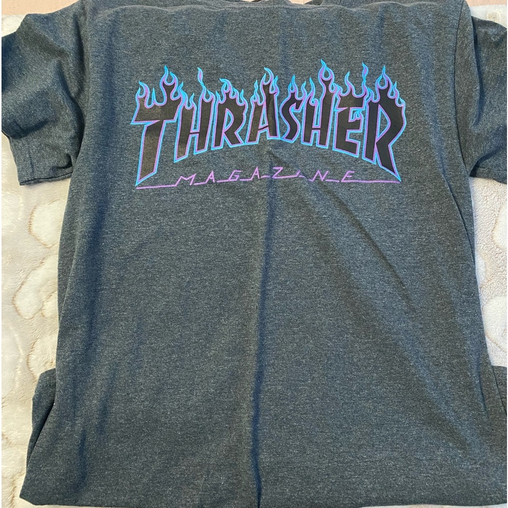 Grey thrasher T-shirt